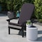 Flash Furniture 2PK Gray High Back Adirondack Chair Cushions JJ-CSN14501-GY-2-GG - alternate 10